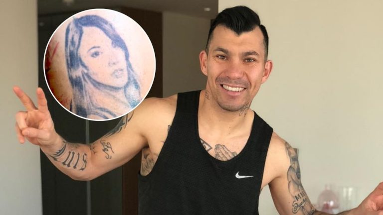 Gary Medel sorpendió con fuerte decisión personal: Borró tatuaje vinculado a su ex pareja