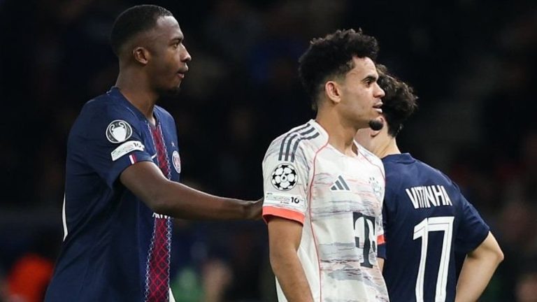 Hinchas repletaron de comentarios Instagram de Luis Díaz tras patada a Hakimi en la Champions