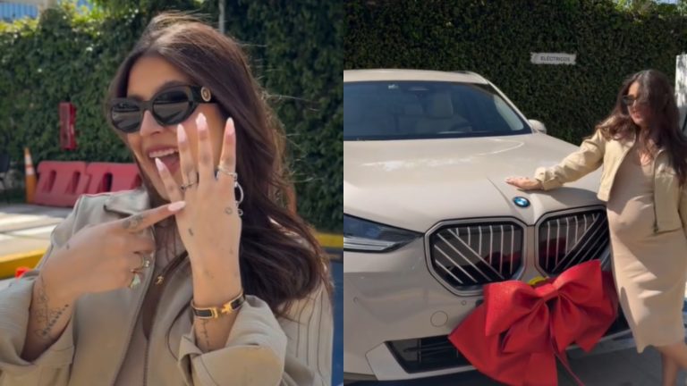 “Se me atravesó un gasto hormiga”: Ignacia Antonia muestra el lujoso auto que compró por su embarazo