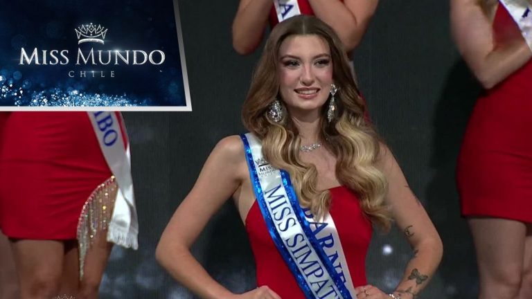 ¡Premiada por sus compañeras! Representante de Lo Barnechea es la Miss Simpatía en Miss Mundo Chile 2025