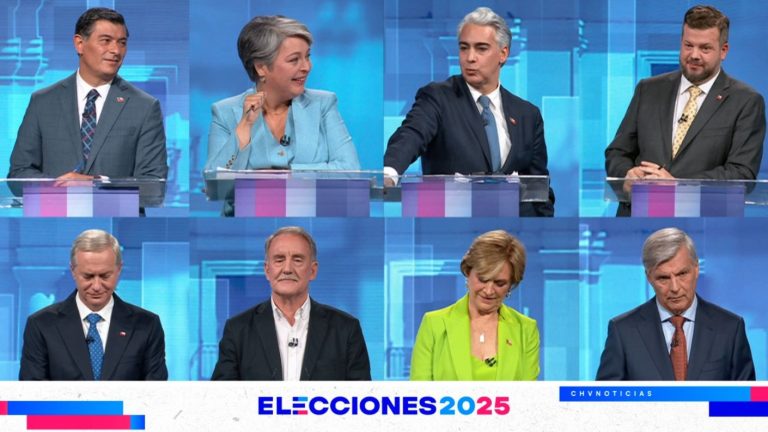 IA analizó a candidatos presidenciales en Debate Presidencial: Los ordenó de más izquierda a derecha
