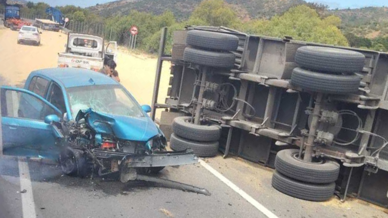 AHORA | Grave accidente deja al menos un muerto y tres lesionados en Lagunillas