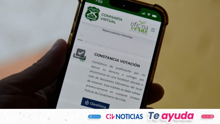 Colapso en Comisaría Virtual: Esto es lo que debes hacer para excusarte de votar