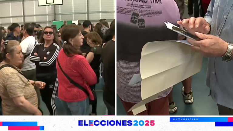 Elecciones 2025 | Registran largas filas en Valparaíso: Votantes van a sufragar con papeleta en mano