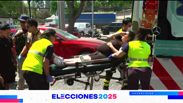 VIDEO | Joven entró en trabajo de parto en pleno local de votación en Elecciones 2025