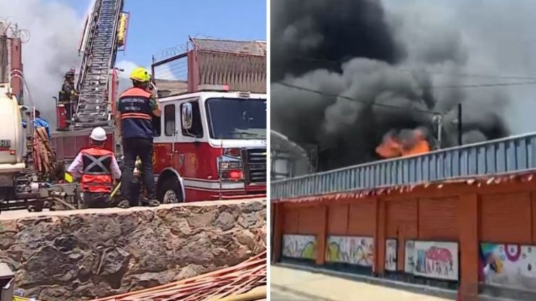 Alerta por incendio en mall chino de Viña del Mar: Llamas se originaron en sector de bodegas