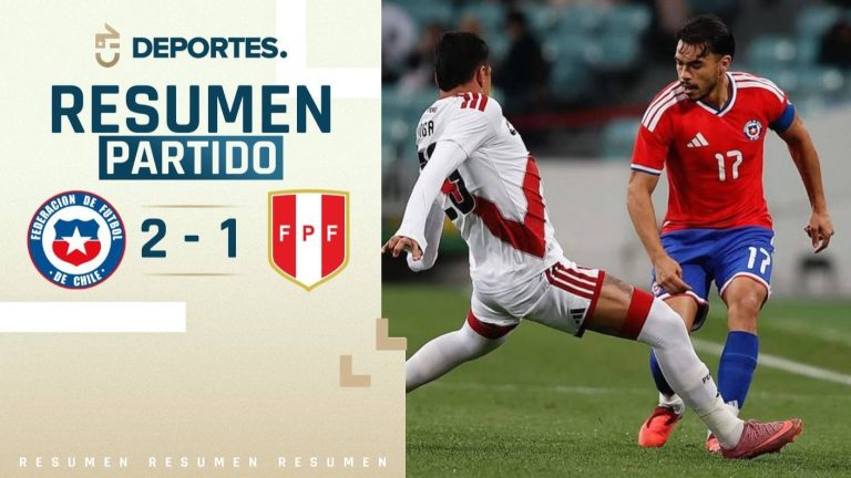 Chile vs Perú | Goles, resumen y compacto del partido amistoso