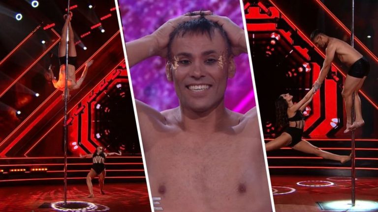 El jugado Pole Dance de Claudio Valdivia: Rompió récord de nota en Fiebre de Baile