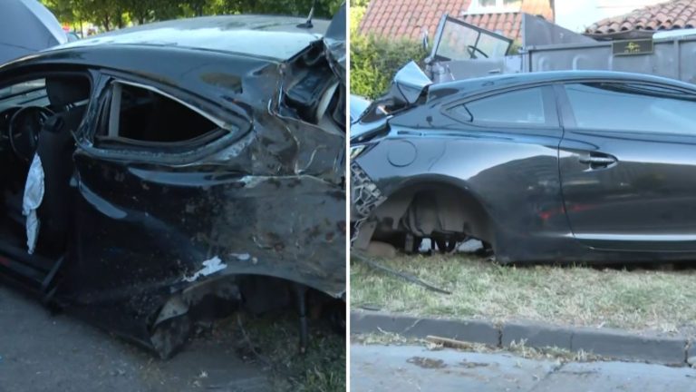 Conductor abandonó lugar tras choque en Vitacura: Dejó una persona herida y otra en riesgo vital