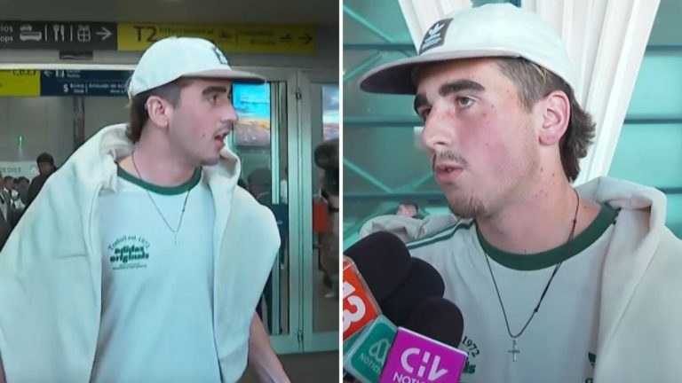 “Estar en mi país es increíble”: Llega a Chile estudiante detenido en Alcatraz en EEUU