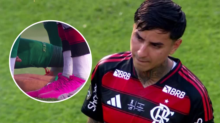 VIDEO | La agresión de Erick Pulgar que pudo valer su expulsión en la final de la Libertadores