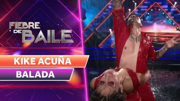 VIDEO | Revive acá la conmovedora presentación de Kike Acuña al ritmo de Camilo Sesto