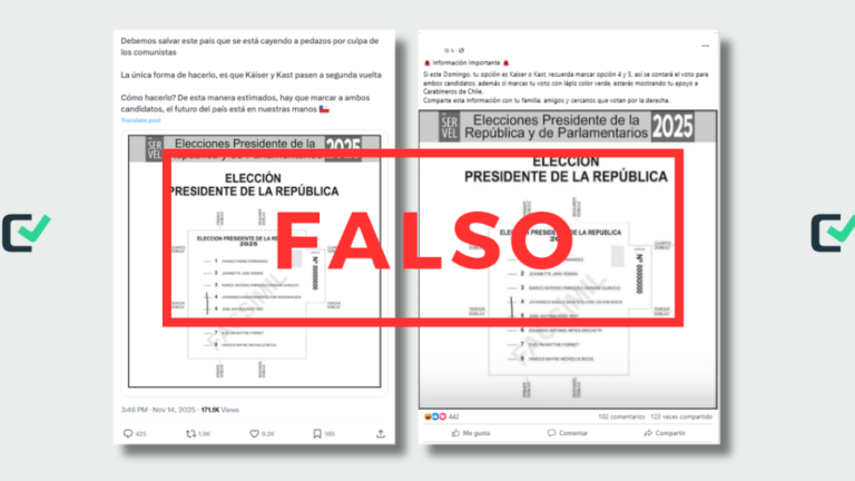 Marcar dos opciones en la papeleta no duplica el sufragio, sino que anula el voto