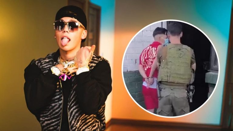 “Estaba sin licencia”: Video muestra detención de Jere Klein por microtráfico de drogas