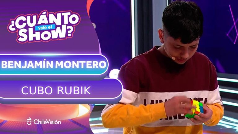 Va por el récord mundial: Niño de La Pintana sorprendió al jurado con rapidez para armar cubo rubik