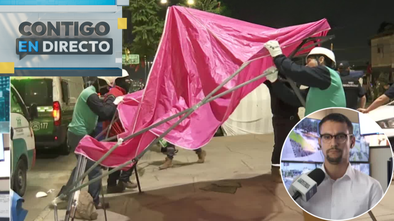 Acusan foco de venta de drogas: Feria navideña ilegal estaría vendiendo los puestos a emprendedores