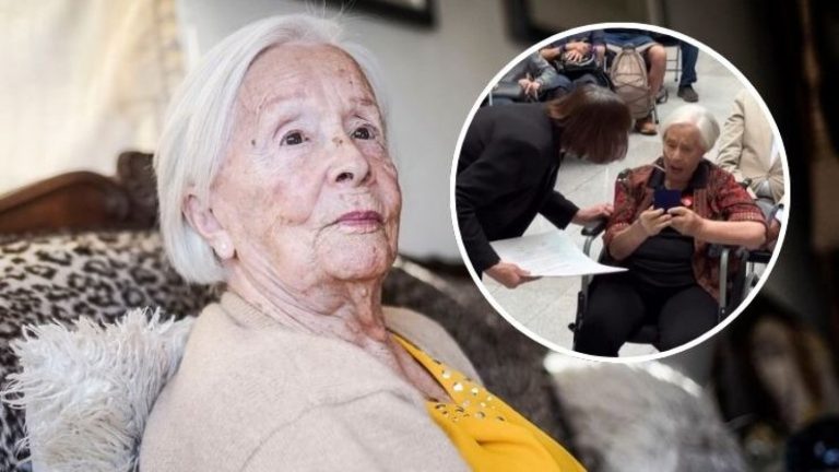 Delfina Guzmán reapareció en público: Fue sorprendida con importante reconocimiento a sus 97 años