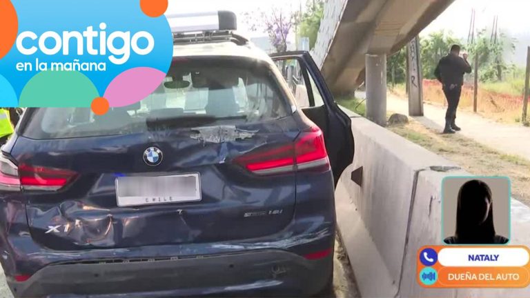 “Hacen 2 o 3 robos al día”: Dueña de auto abandonado en Quilicura reveló que la asaltaron hace dos semanas