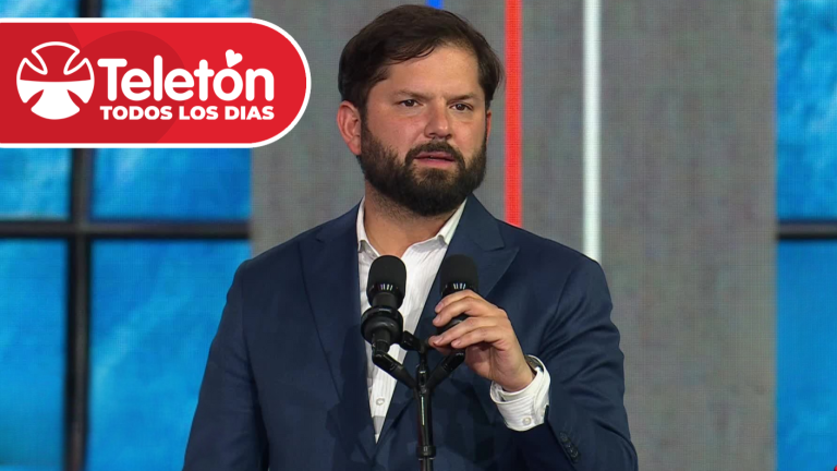 El llamado del presidente Gabriel Boric en la Teletón 2025: “Para que pueda ser todos los días…”