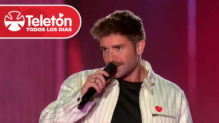 Romanticismo y emoción: Pablo Alborán enamora al público chileno en Teletón 2025