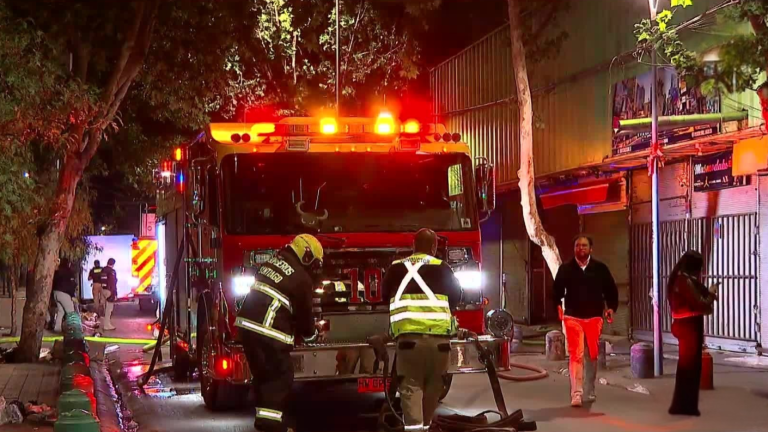 Grave incendio afectó a Persa Bío Bío: 12 galpones fueron destruidos por las llamas