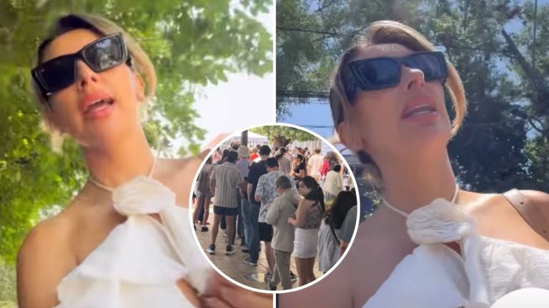 “Me tocó filita...”: Camila Andrade se enfrentó a gran aglomeración en las Elecciones 2025