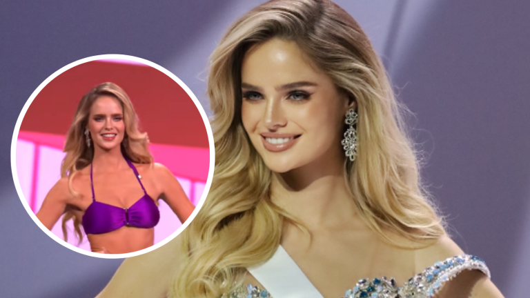 VIDEO | Inna Moll deslumbró con su desfile en traje de baño en el Miss Universo 2025