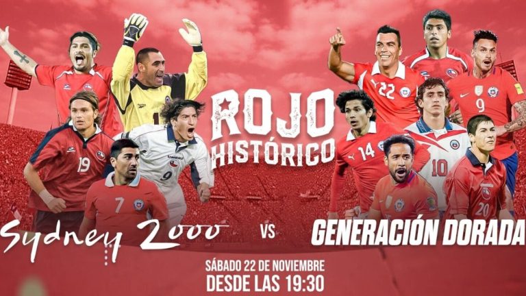 Rojo Histórico: Quién transmite el partido de leyendas del fútbol chileno