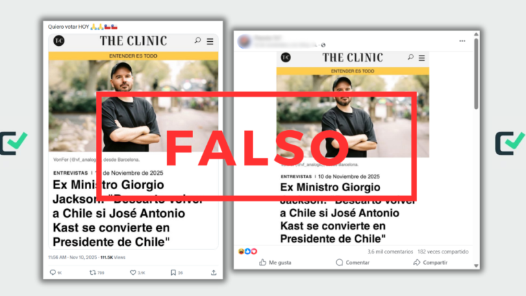 Esta entrevista de Giorgio Jackson sobre un eventual triunfo de Kast es un montaje