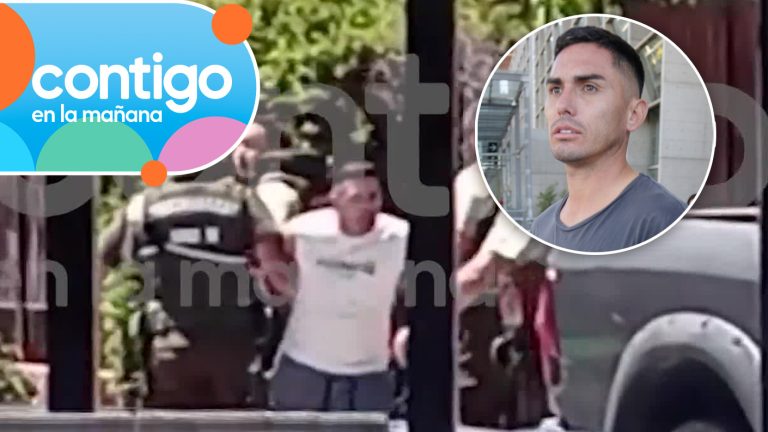 Imágenes EXCLUSIVAS | Así fue la detención de Jean Paul Pineda por violación de morada en San Bernardo