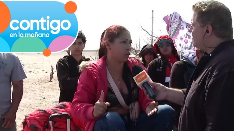 “No somos delincuentes”: El descargo de ciudadana extranjera que espera en frontera Chile-Perú