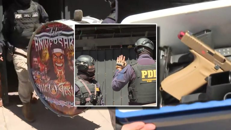 Hallaron armas en un cooler: Masivo operativo en 30 casas de Pudahuel termina con 9 detenidos