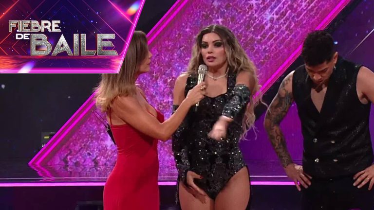 “¡Está imposible!”: Faloon Larraguibel visiblemente afectada por problema durante Fiebre de Baile