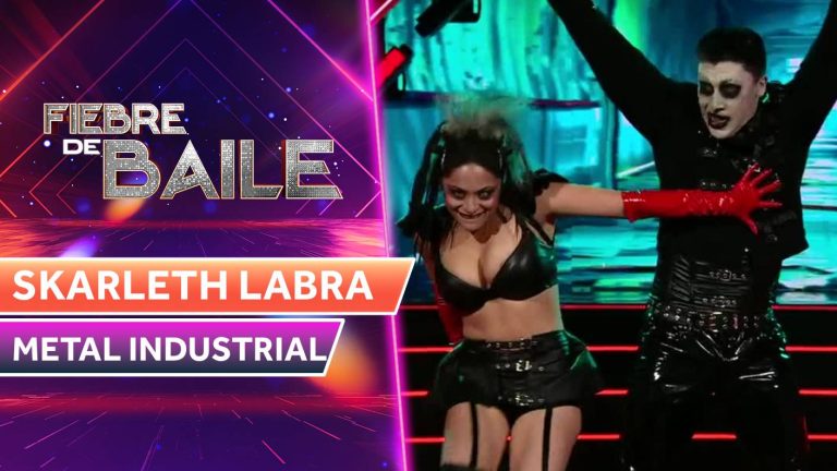 ¡Metal industrial a la vena! Skarleth Labra innovó con una insospechada coreografía
