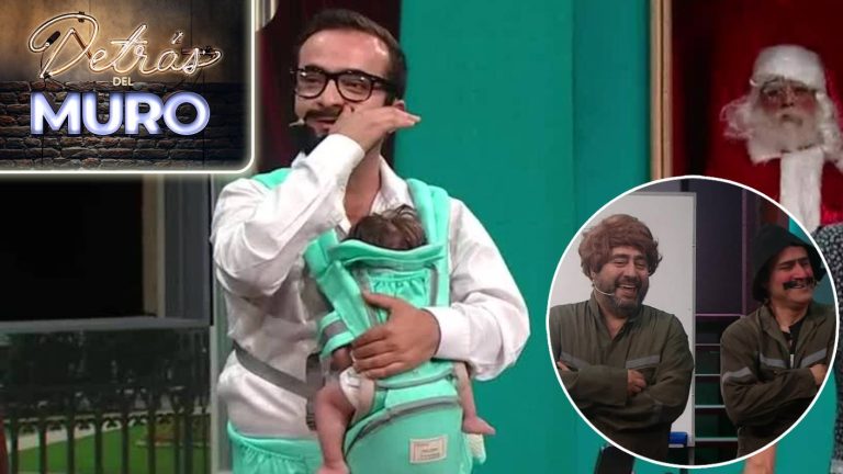 ¡No pudo contenerse! Presidente rompió el personaje y tuvo ataque de risa EN VIVO en Detras Del Muro