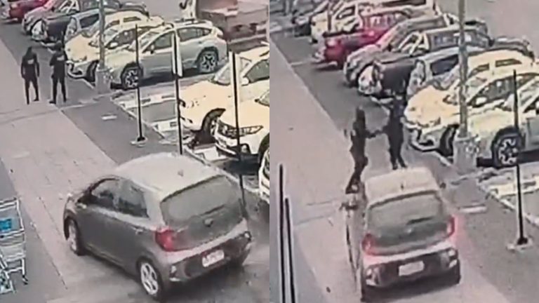 VIDEO | Impacto en Puerto Montt por atropello a dos guardias en estacionamiento de supermercado