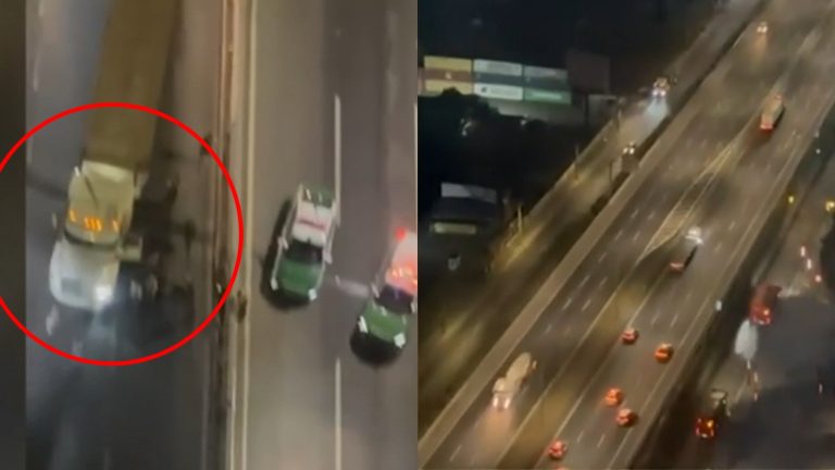 Duró 4 horas y atravesó tres regiones: Así fue la cinematográfica persecución de camión robado