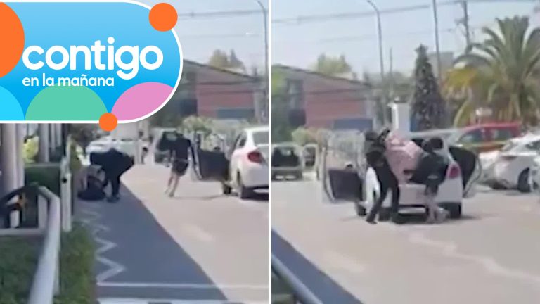 VIDEO | Registran violento robo a mall de Quilicura: Huyeron con $200 millones en menos de 3 minutos