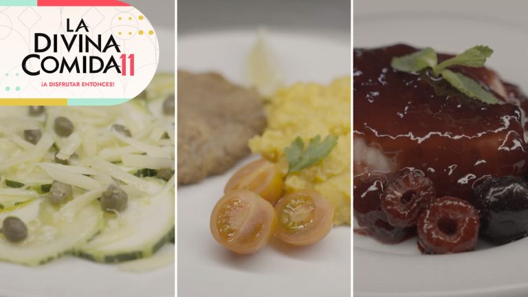 ¡Clásicos que no fallan! Estas son las recetas de Pablo Zúñiga que deleitaron en La Divina Comida