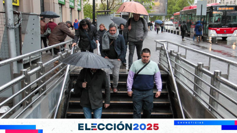 ¿Elecciones 2025 bajo lluvia? Allison Göhler adelantó chubascos en Santiago para este domingo