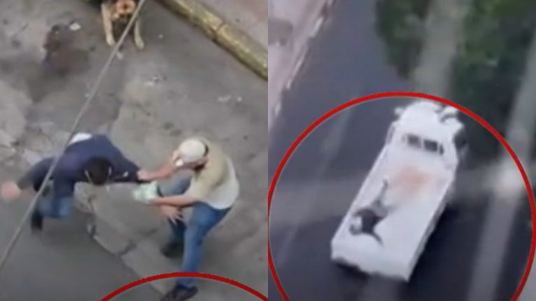 “El sujeto estaba acompañado tras el accidente”: Así fue el impactante rescate de motochorro en Santiago Centro