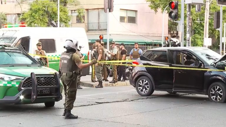Intentaron atropellar a carabineros: Revelan actuar de delincuentes detenidos tras robo en Ñuñoa