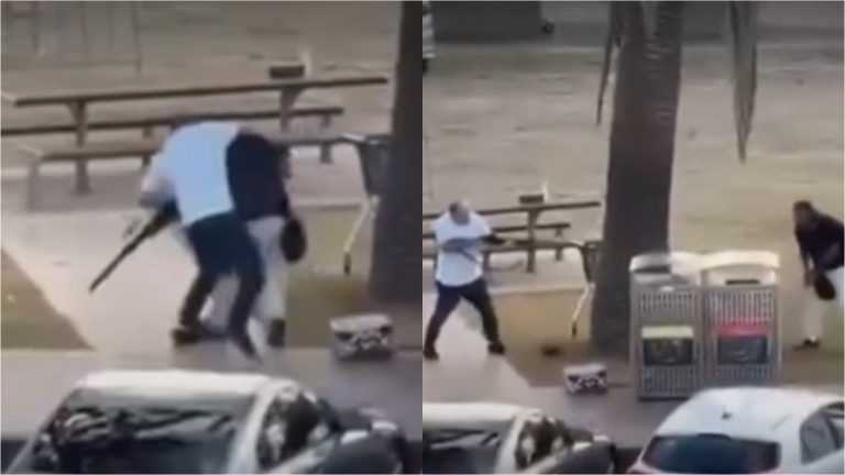 VIDEO | Civil “héroe” en medio de tiroteo terrorista en Sidney: Le quitó arma a un atacante