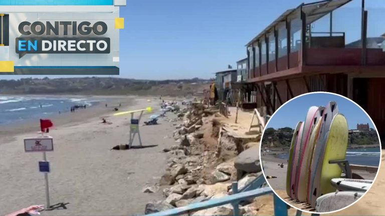 Vecinos de Concón en alerta: Escuelas de surf recibieron orden de desalojo por presunto riesgo de derrumbe