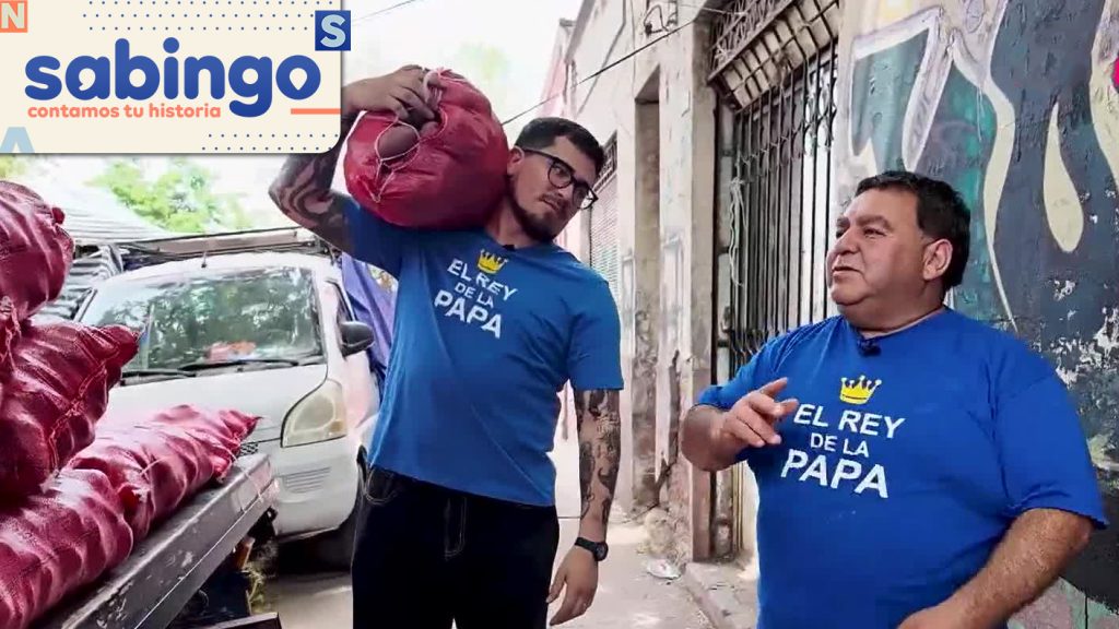 Marco San Martín es el carismático rey de la papa | Los Reyes Guachacas | Sabingo