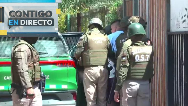 15 sujetos fueron detenidos tras allanamiento en Lo Barnechea: Se incautaron armas y drogas