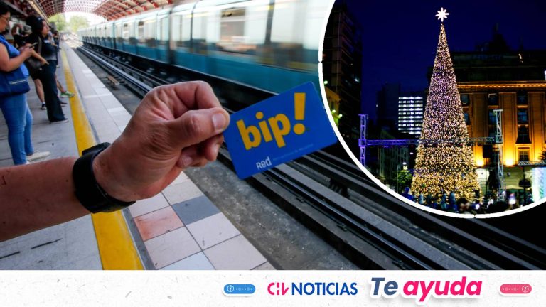 Ojo con el Metro y las micros: Así funcionará el transporte público este 24 y 25 de diciembre