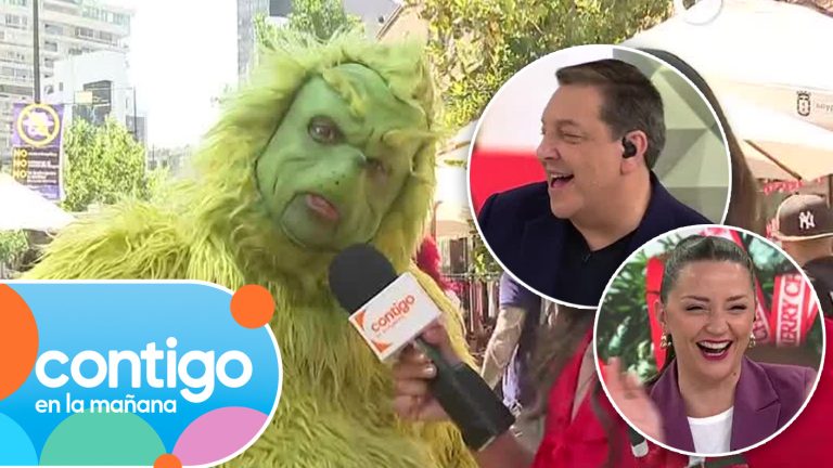 La hilarante respuesta del Grinch que dejó en shock a JC Rodríguez: Panel explotó en risas