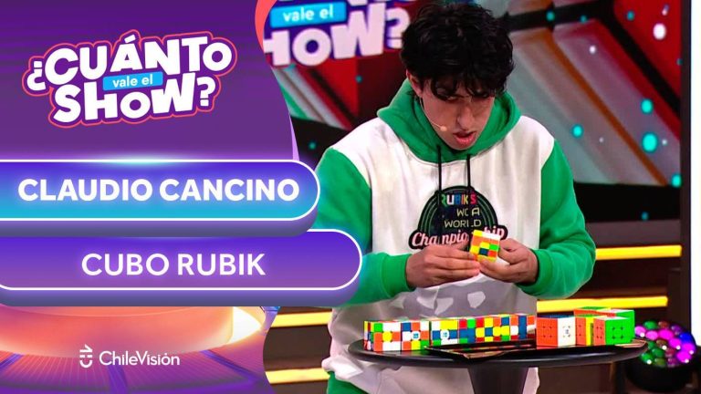 ¡12 cubos en dos minutos! El joven que impactó con su habilidad con el cubo de Rubik