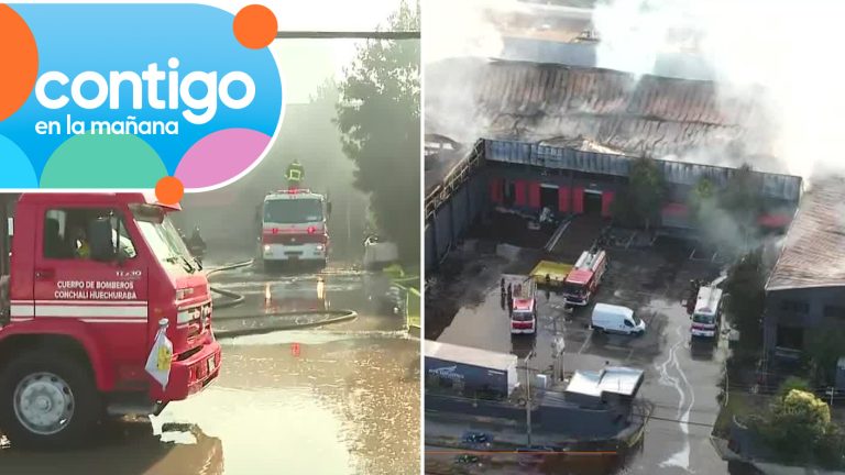 Siguen focos activos en bodegas cercanas al Mall Plaza Norte: Reportan problemas con el agua